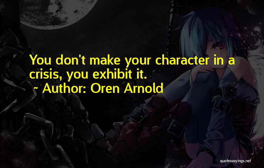 Oren Quotes By Oren Arnold