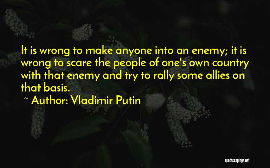 Orfei And Evridika Quotes By Vladimir Putin