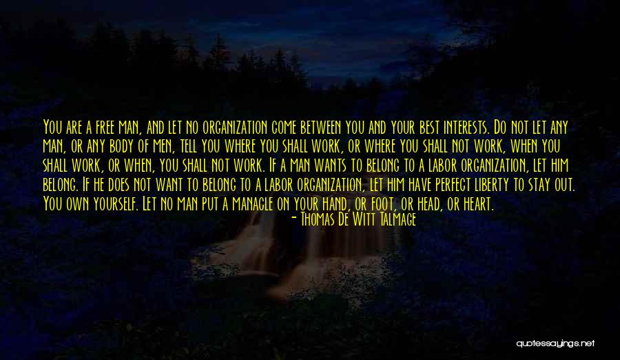 Orfila Forensics Quotes By Thomas De Witt Talmage Orfila Forensics Quotes By Thomas De Witt Talmage