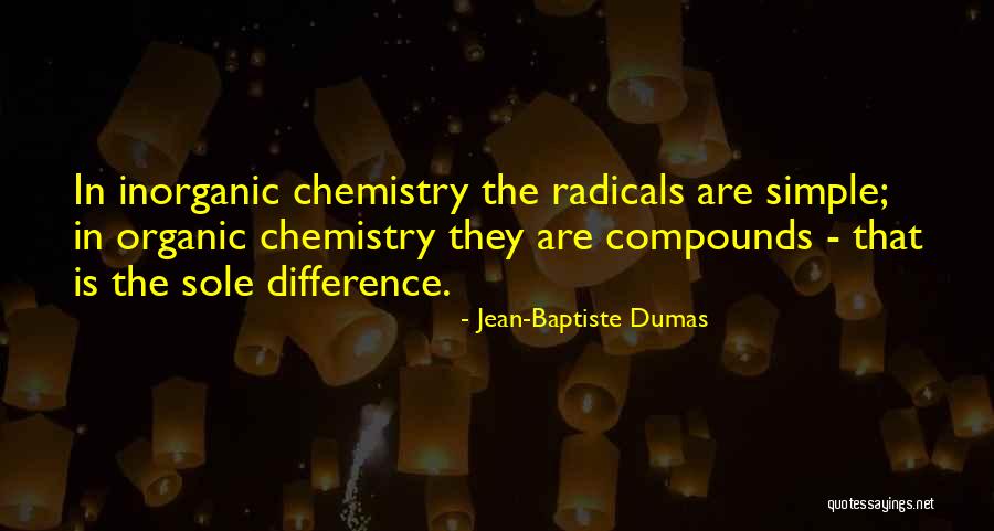 Organic Quotes By Jean-Baptiste Dumas