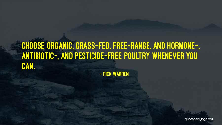 Organic Quotes By Rick Warren