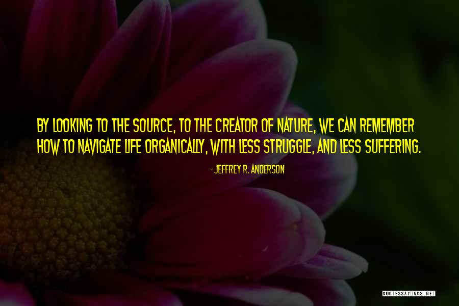 Organically Quotes By Jeffrey R. Anderson Organically Quotes By Jeffrey R. Anderson