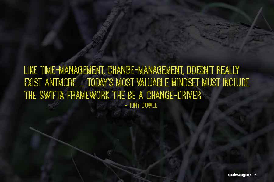 Organisational Change Quotes By Tony Dovale