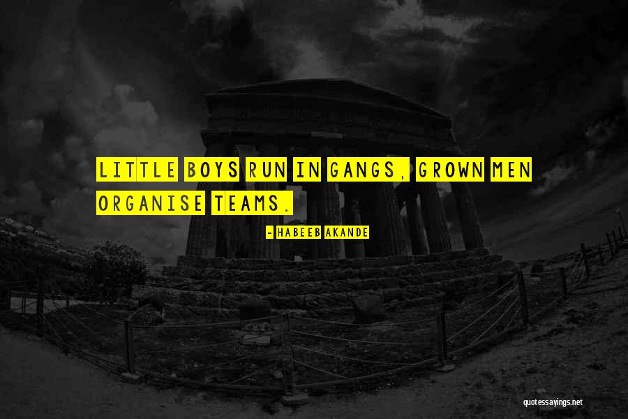 Organise Quotes By Habeeb Akande