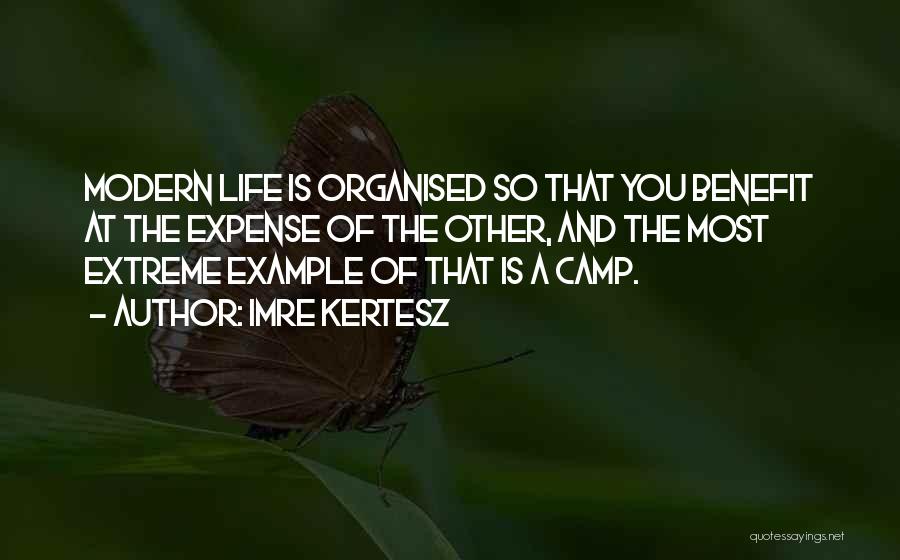 Organised Life Quotes By Imre Kertesz