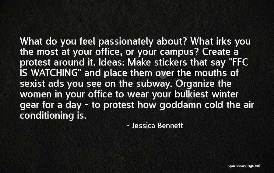 Organising Quotes By Jessica Bennett