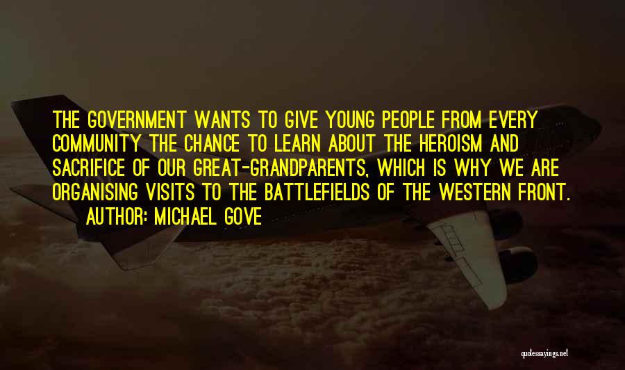 Organising Quotes By Michael Gove