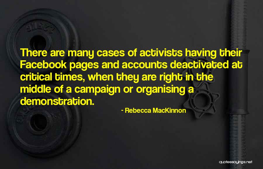 Organising Quotes By Rebecca MacKinnon