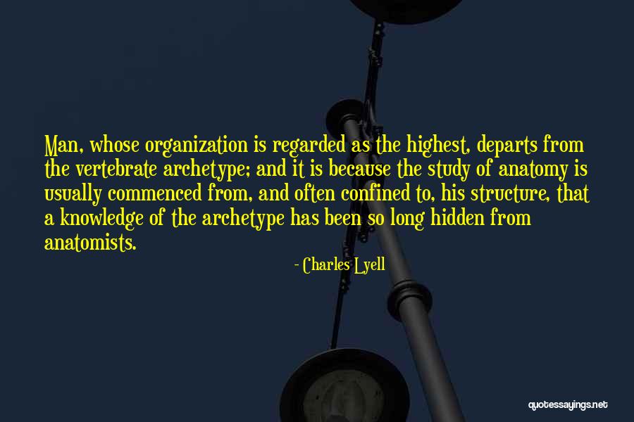 Organization And Structure Quotes By Charles Lyell Organization And Structure Quotes By Charles Lyell