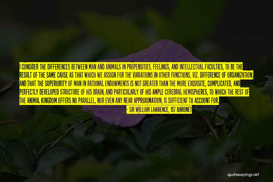 Organization And Structure Quotes By Sir William Lawrence, 1st Baronet Organization And Structure Quotes By Sir William Lawrence, 1st Baronet