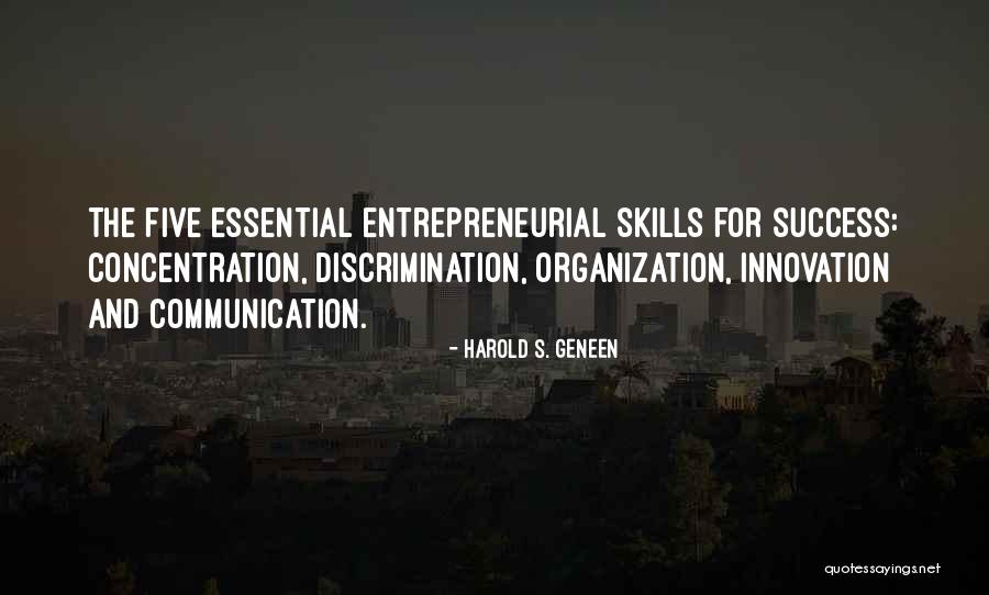 Organization And Success Quotes By Harold S. Geneen Organization And Success Quotes By Harold S. Geneen