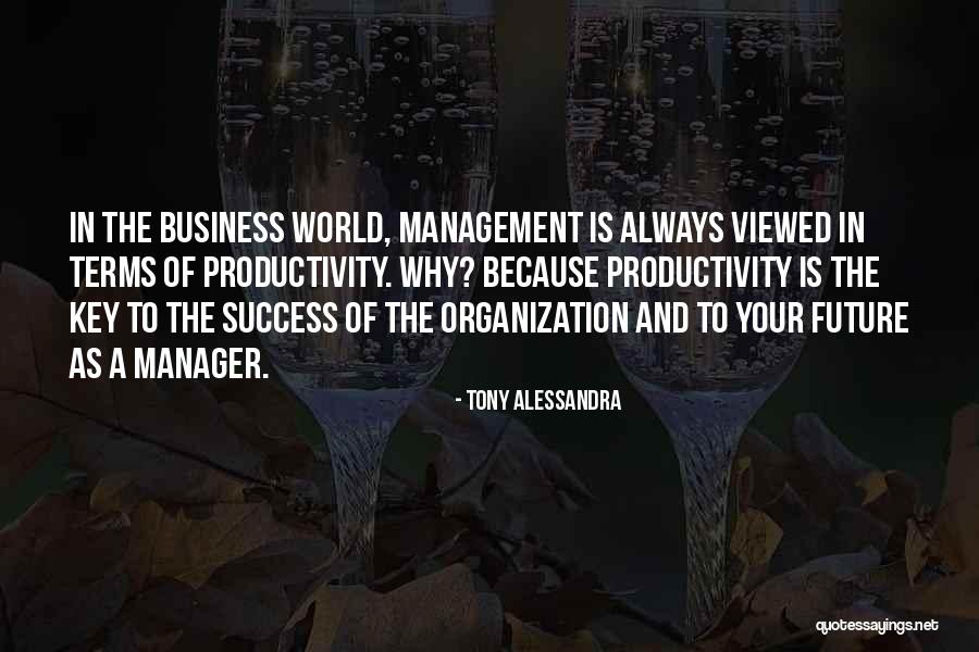 Organization And Success Quotes By Tony Alessandra