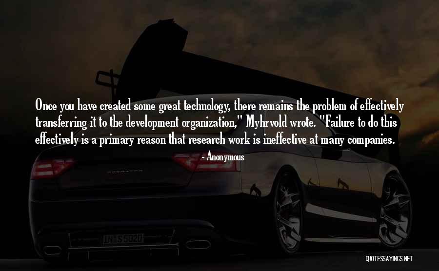 Organization Development Quotes By Anonymous Organization Development Quotes By Anonymous