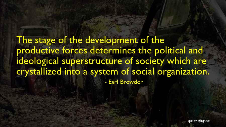 Organization Development Quotes By Earl Browder Organization Development Quotes By Earl Browder