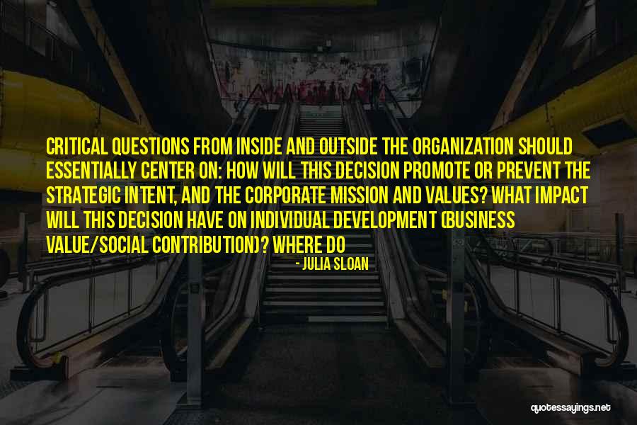 Organization Development Quotes By Julia Sloan Organization Development Quotes By Julia Sloan