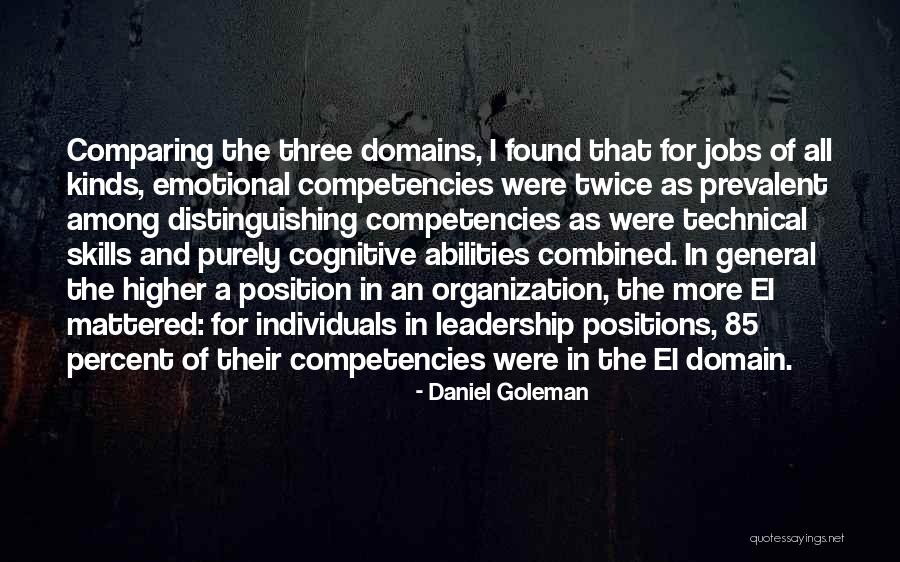 Organization Skills Quotes By Daniel Goleman Organization Skills Quotes By Daniel Goleman