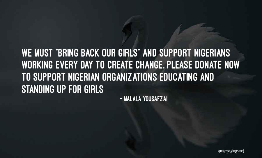 Organizations And Change Quotes By Malala Yousafzai Organizations And Change Quotes By Malala Yousafzai