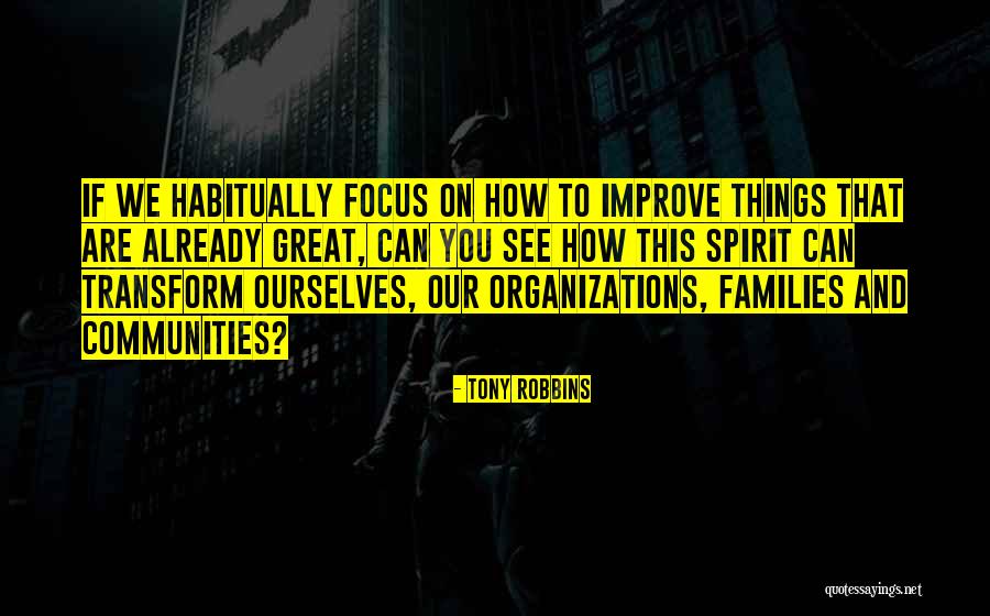 Organizations And Change Quotes By Tony Robbins