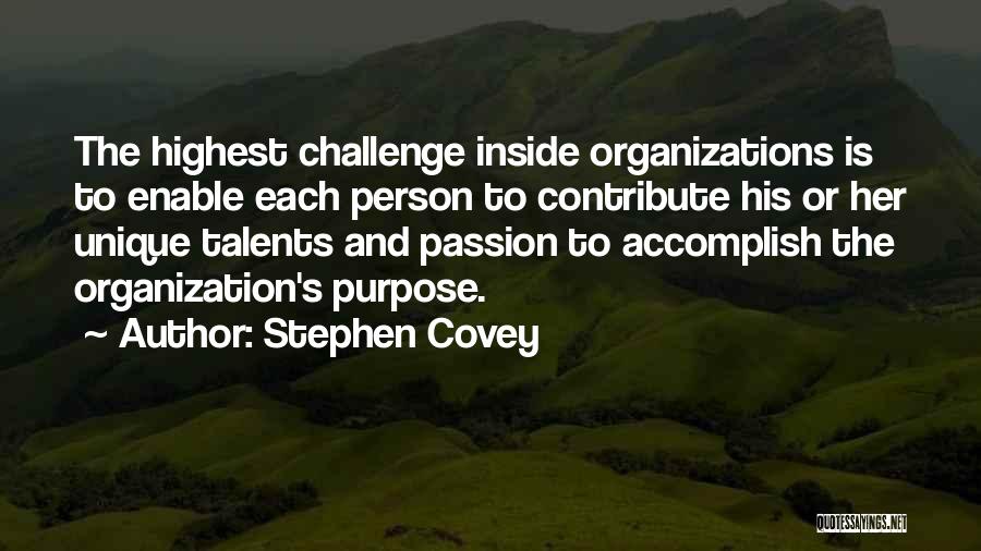 Organizations Quotes By Stephen Covey