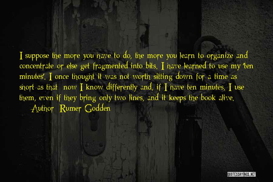 Organize Book Quotes By Rumer Godden