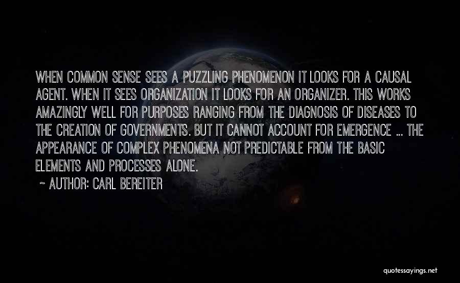 Organizer Quotes By Carl Bereiter