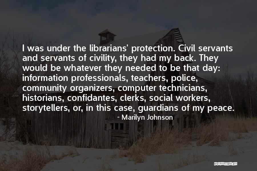 Organizers Quotes By Marilyn Johnson Organizers Quotes By Marilyn Johnson