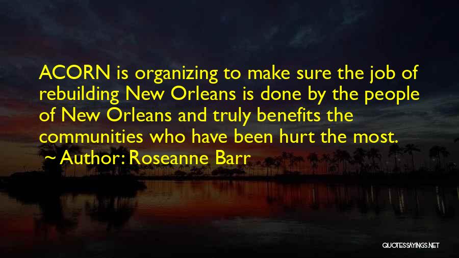 Organizing Yourself Quotes By Roseanne Barr