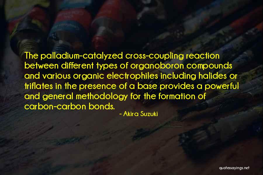 Organoboron Compounds Quotes By Akira Suzuki Organoboron Compounds Quotes By Akira Suzuki