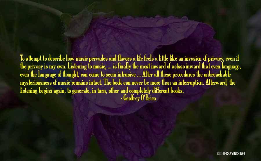 Organometallic Reactions Quotes By Geoffrey O'Brien Organometallic Reactions Quotes By Geoffrey O'Brien