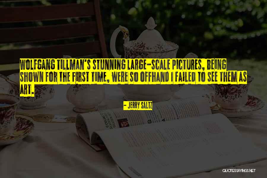 Oriah Elgrabli Quotes By Jerry Saltz Oriah Elgrabli Quotes By Jerry Saltz