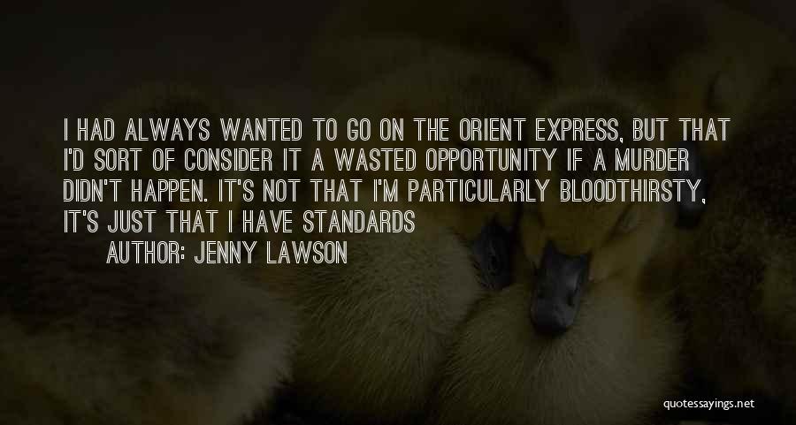 Orient Quotes By Jenny Lawson