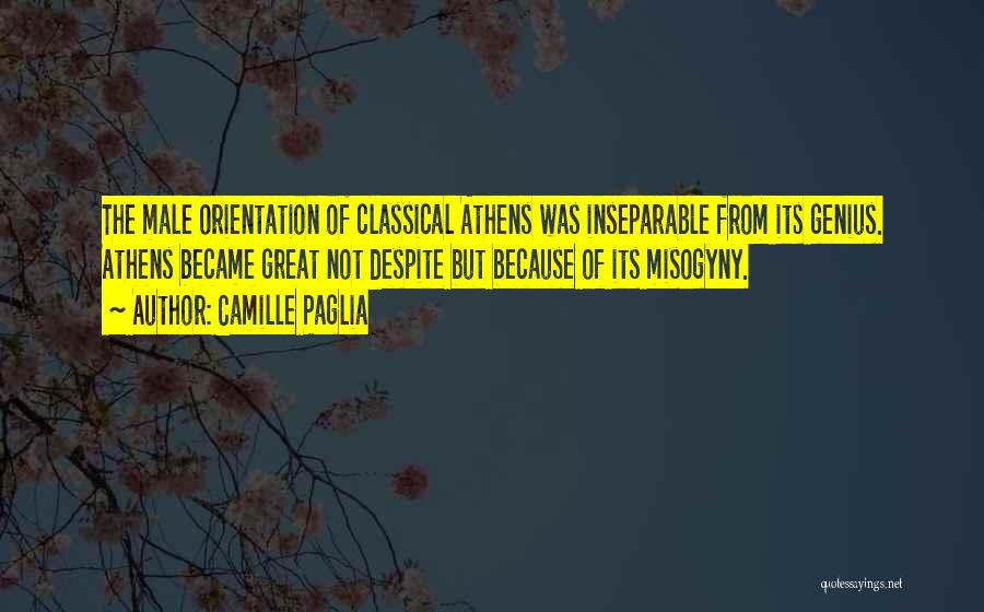 Orientation Quotes By Camille Paglia