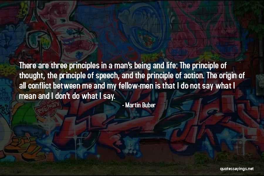 Origin Of Man Quotes By Martin Buber