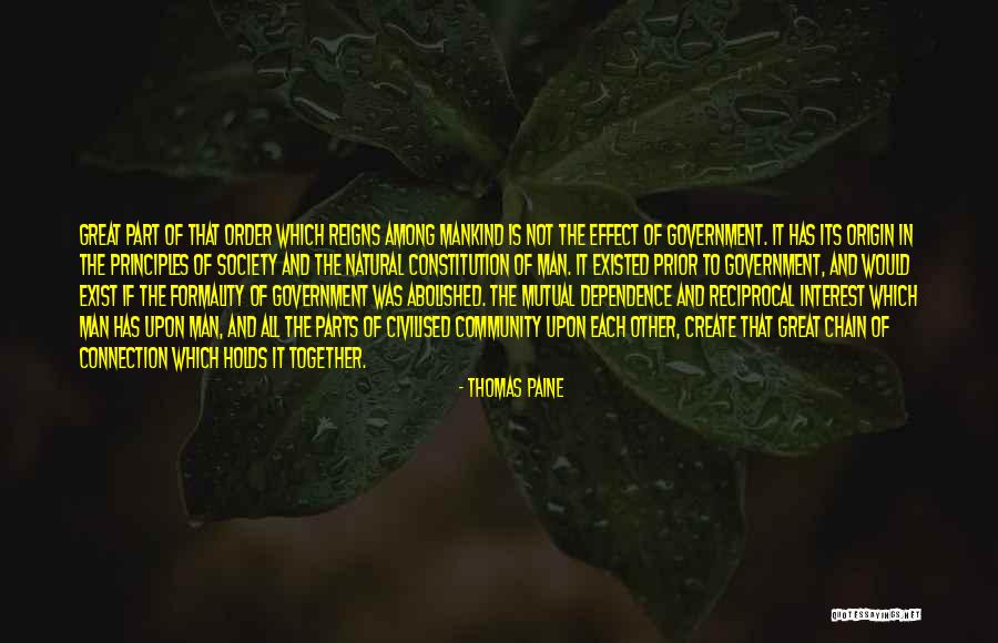 Origin Of Man Quotes By Thomas Paine