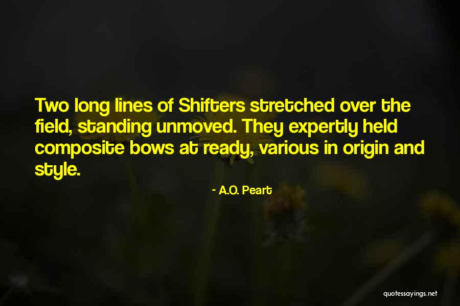 Origin Of Various Quotes By A.O. Peart Origin Of Various Quotes By A.O. Peart