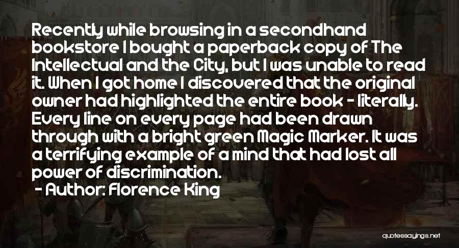 Original And Copy Quotes By Florence King
