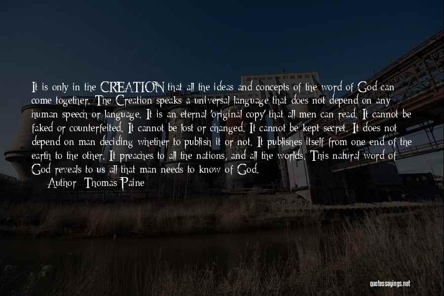 Original And Copy Quotes By Thomas Paine