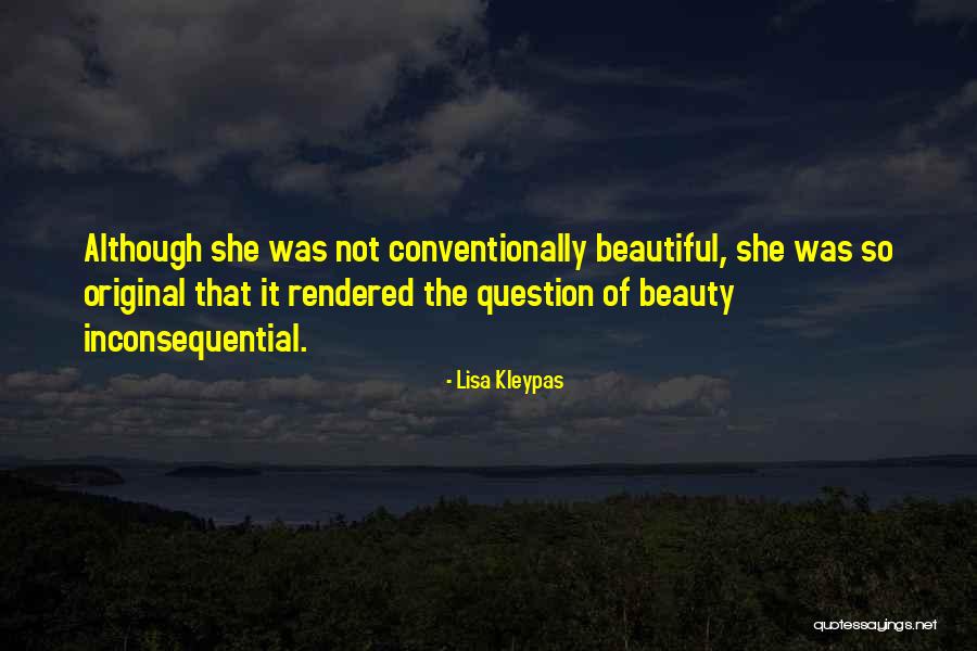 Original Beauty Quotes By Lisa Kleypas