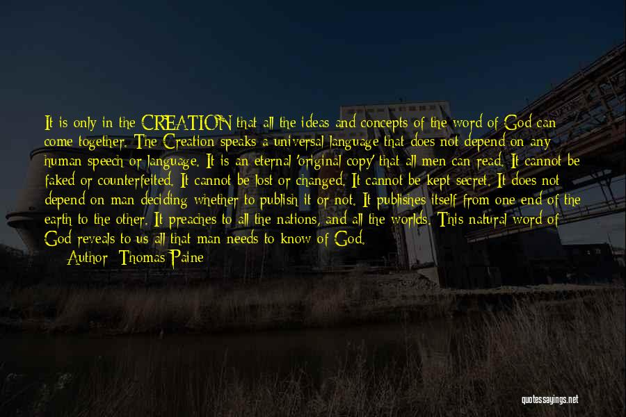 Original Copy Quotes By Thomas Paine