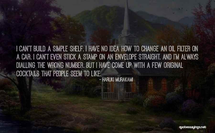 Original Idea Quotes By Haruki Murakami
