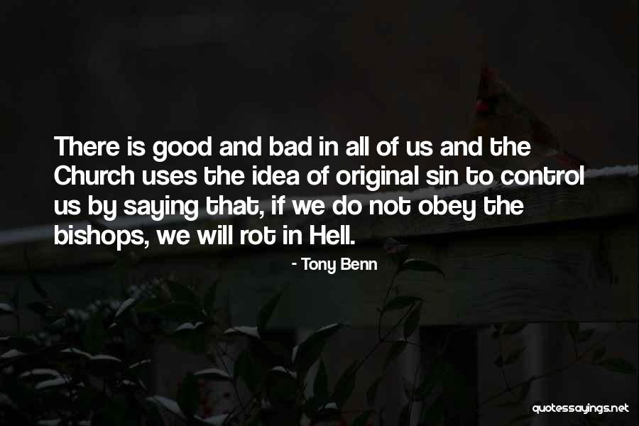 Original Idea Quotes By Tony Benn
