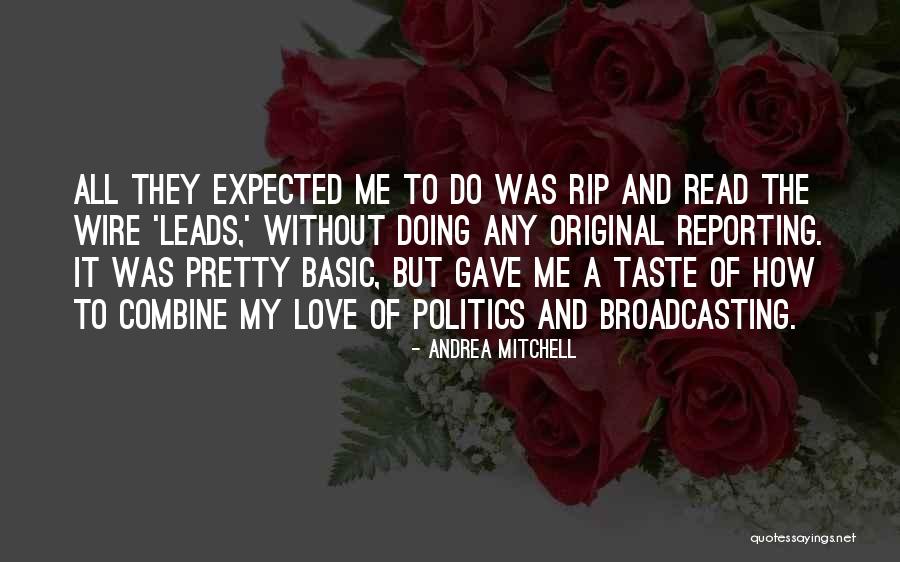 Original Love Quotes By Andrea Mitchell