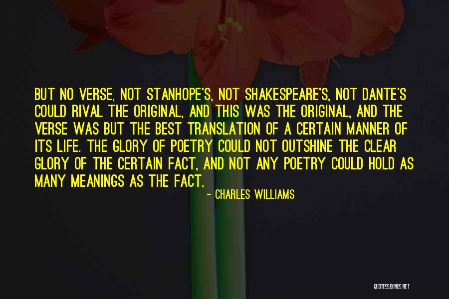 Original Poetry Quotes By Charles Williams Original Poetry Quotes By Charles Williams