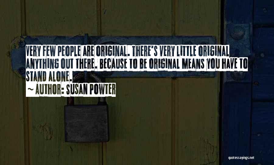 Original Quotes By Susan Powter