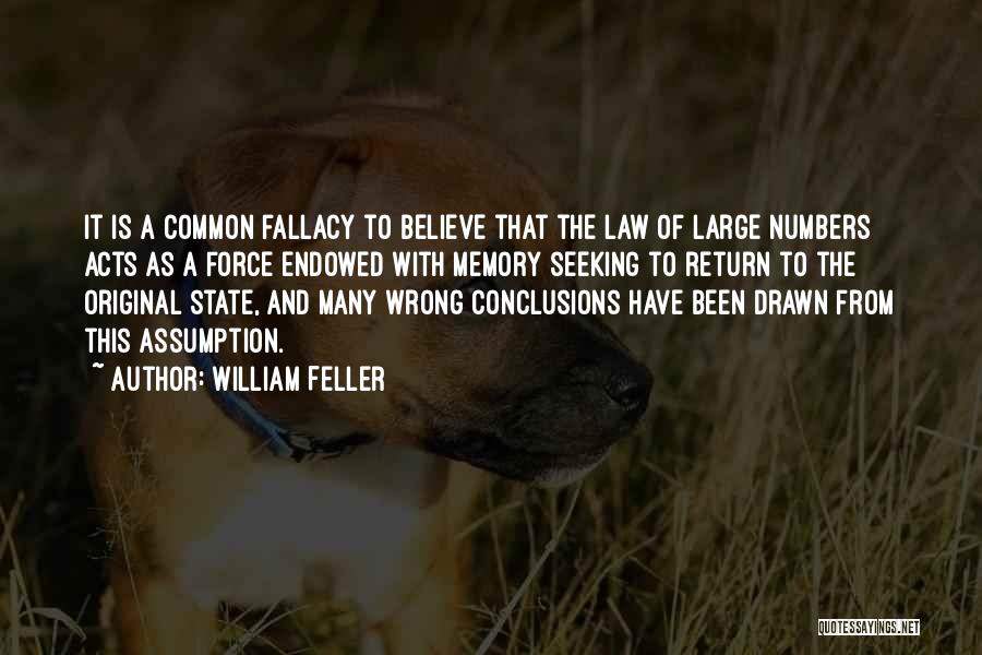 Original Quotes By William Feller