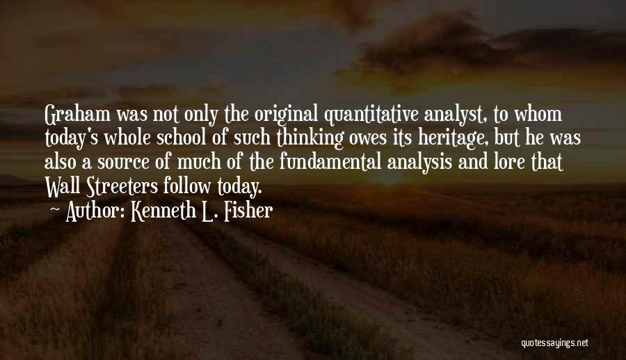 Original Source Of Quotes By Kenneth L. Fisher