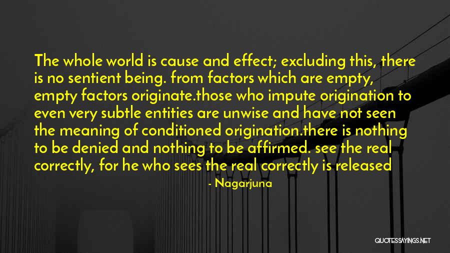 Origination Quotes By Nagarjuna Origination Quotes By Nagarjuna