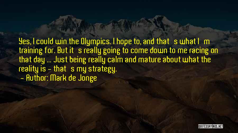 Originations Team Quotes By Mark De Jonge