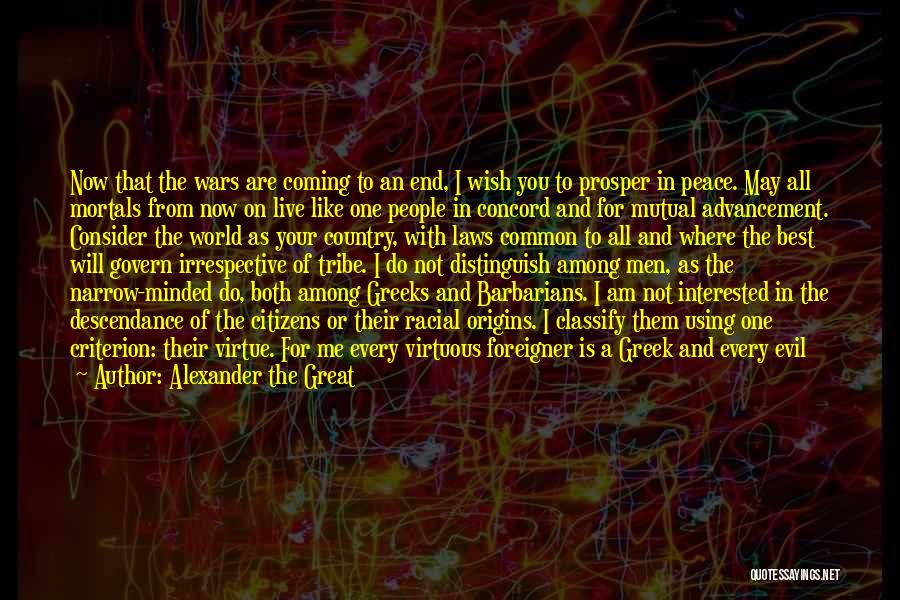 Origins Of Life Quotes By Alexander The Great