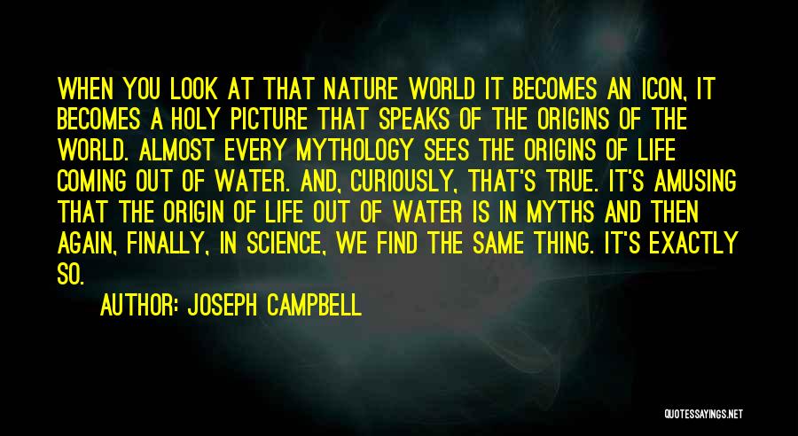 Origins Of Life Quotes By Joseph Campbell